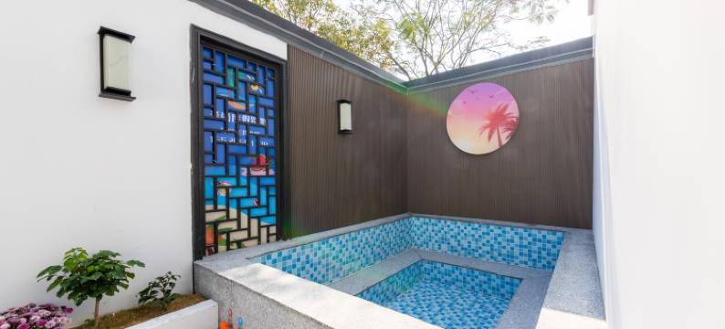 清远湖蝶湾星柚泳道温泉度假别墅图片