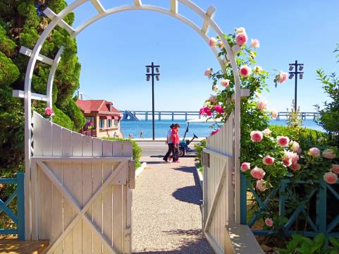 栖在蓝岸·地中海浪漫风情海景度假美宿(星海广场店)图片