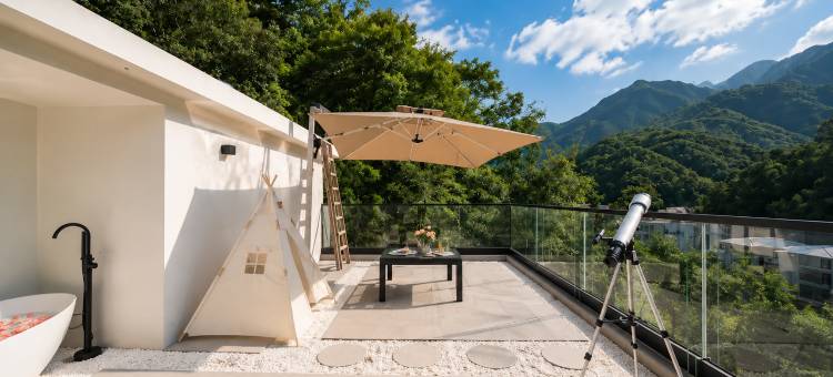 溪月·360°山谷森林泳池·庭院美宿(三清山旅游公路店)图片