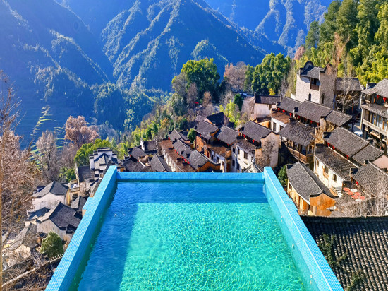 婺源篁岭景区倚山居美宿