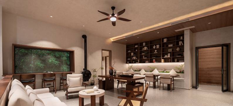 邛崃天台山苔院酒店图片