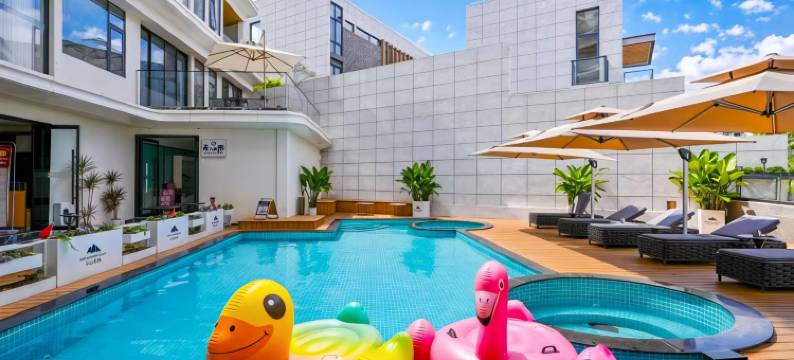 弥勒半山见湖温泉民宿(湖泉生态园店)图片