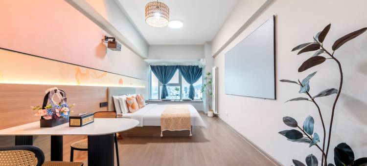 屿夕美宿 CityWalk享住影音酒店(泰山站店)图片