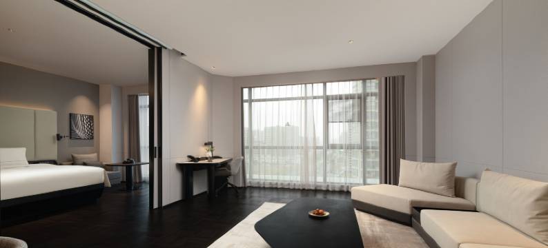 六安火车站星河解放广场亚朵酒店图片