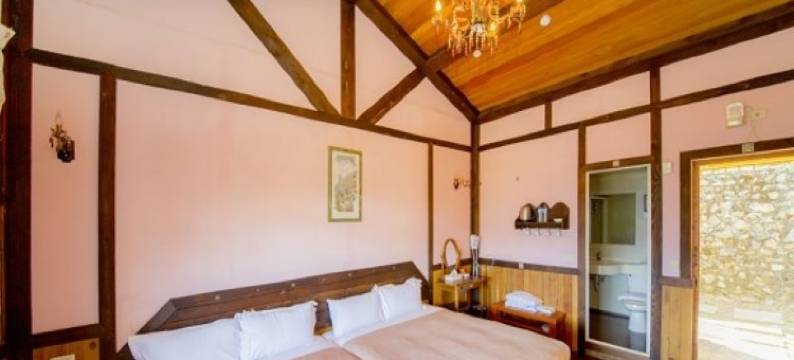 南投湘晴花园休闲木屋图片