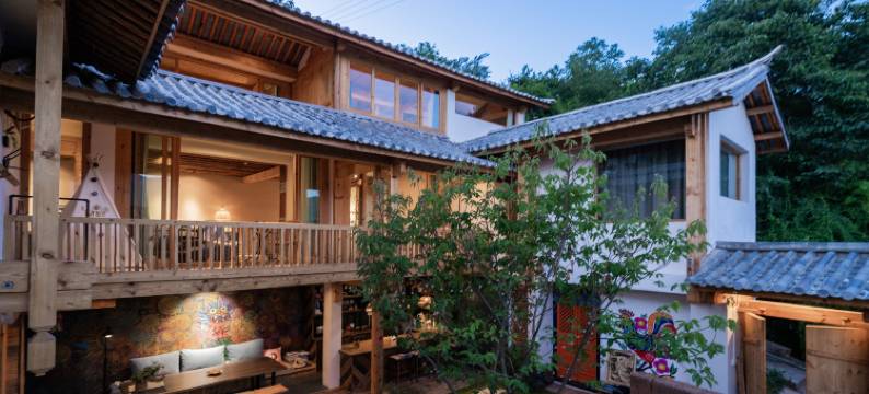 沙溪坡上村花隐世民宿图片