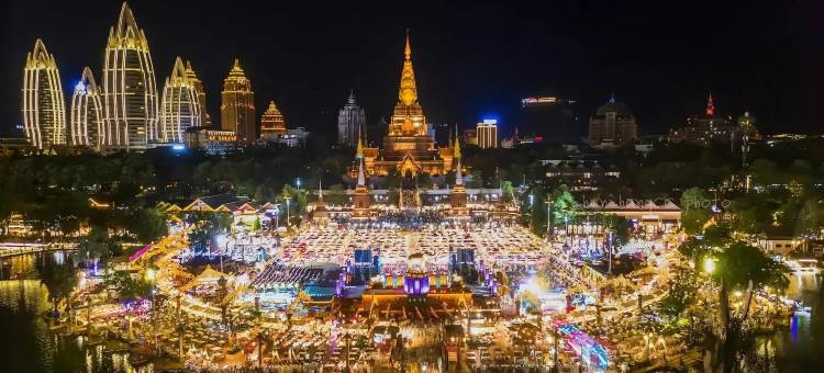 西双版纳景洪陌上轻雅酒店(曼听公园泼水广场店)图片