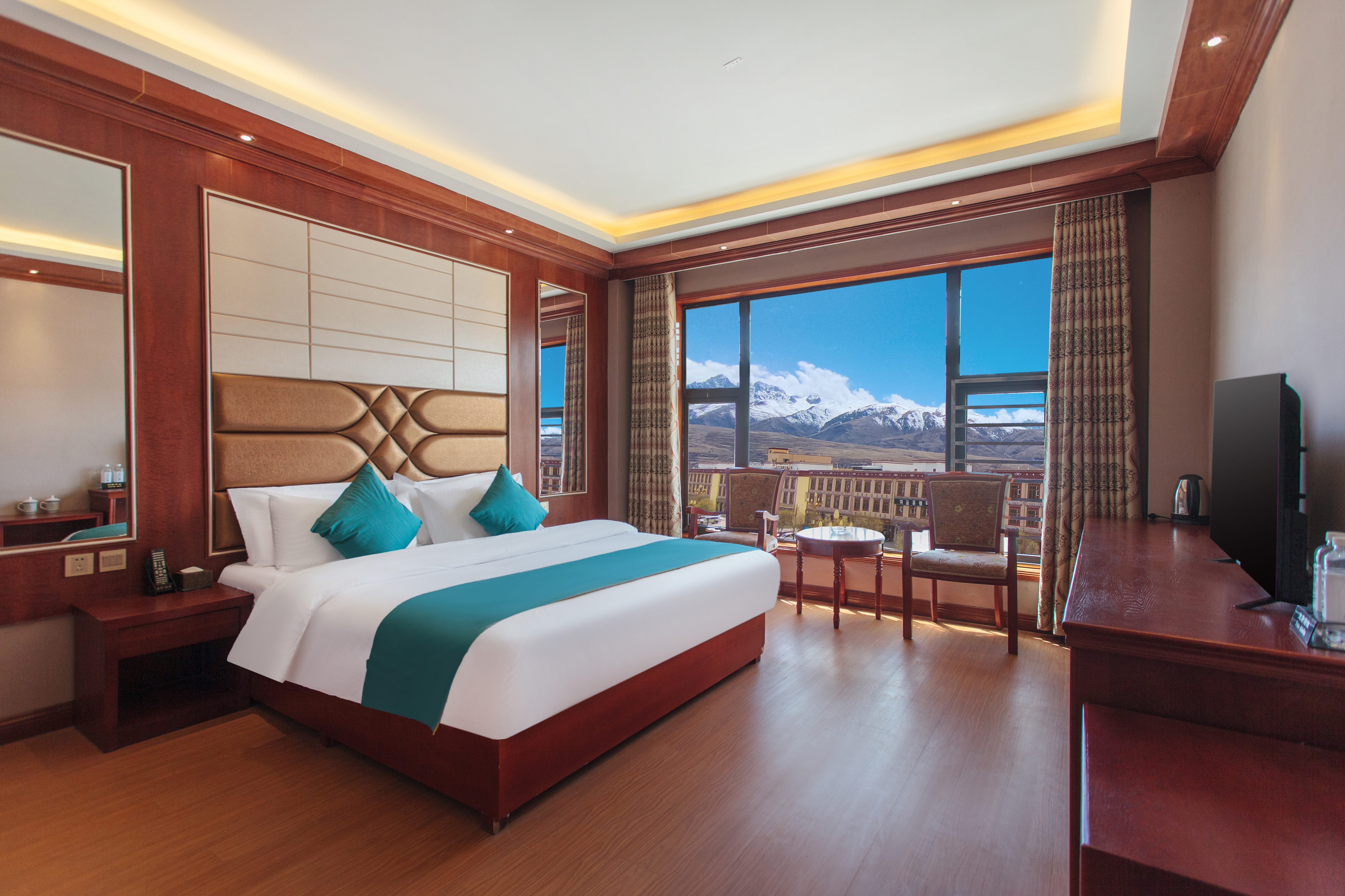 Yong Zhu Qi Ju Xi Jing Hotel (Ganzi Hongjun Road white pagoda park Branch) Over view