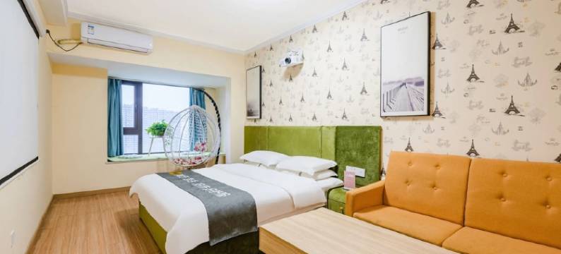 金茉莉时尚民宿(郑州中原福塔七里河地铁站店)图片