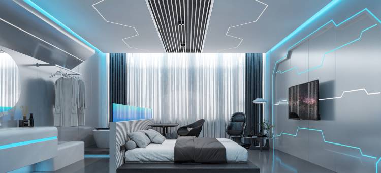 深圳龙岗中心区叁度空间酒店(安良地铁站店)图片