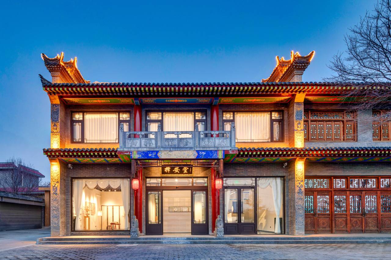 花筑·择安堂民宿(华阴关帝庙华山北站店)图片