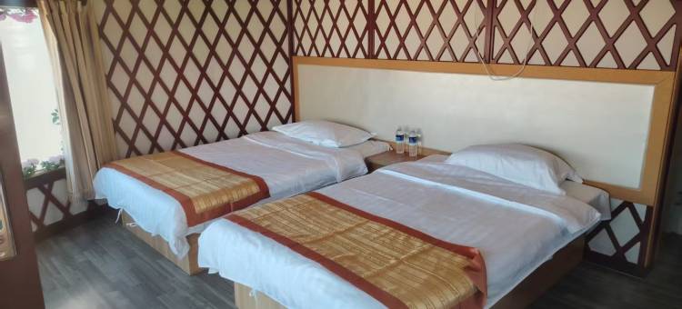 塞外五福游牧人家图片