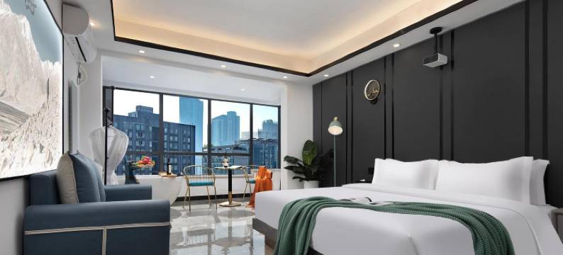 长沙景莱·轻奢酒店(五一广场地铁站橘子洲景区店)图片