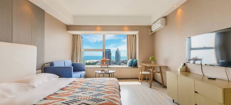 曜石海景公寓酒店(石老人海水浴场会展中心店)图片