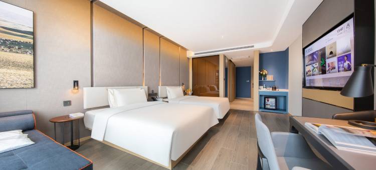 呼和浩特东站如意和大街亚朵酒店图片