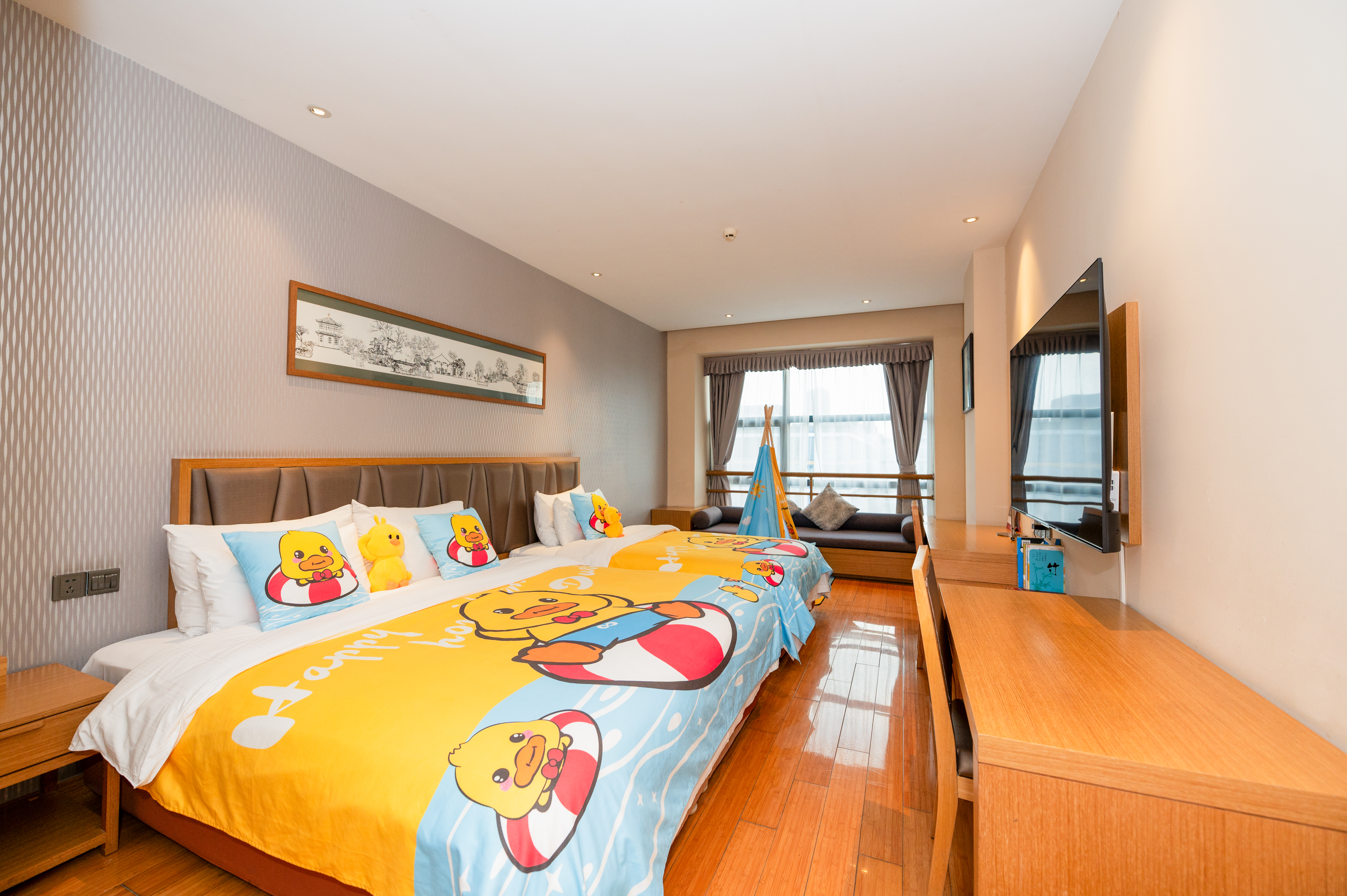 Scholars Hotel  (Moon Bay subway station, Nanotech Park) Over view