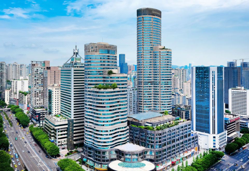 River & Holiday Hotel ChongQingOver view