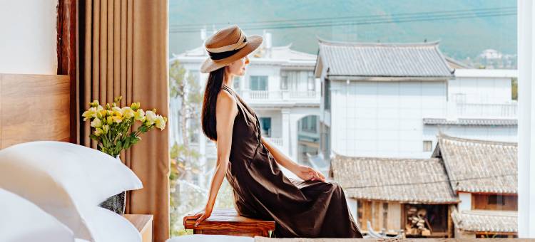 无夏而立°Beyond Summer丨雪山私汤丨原木智控独院(白沙古镇店)图片