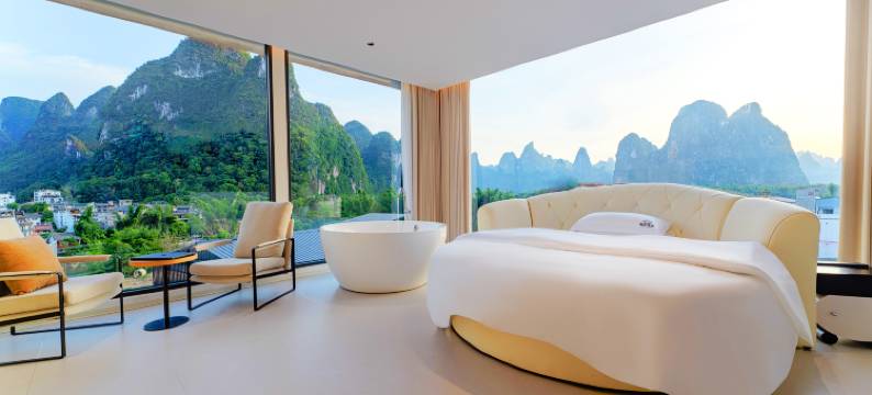 阳朔画里云居酒店(兴坪古镇二十元人民币风景区店)图片