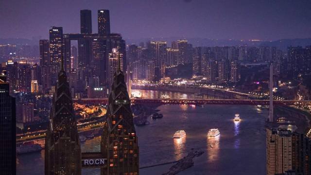 云端高空江景美宿(重庆解放碑洪崖洞店)图片