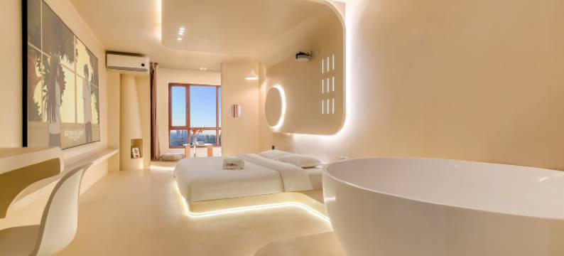 暖幢·艺术城宿(哈尔滨西站万达广场店)图片