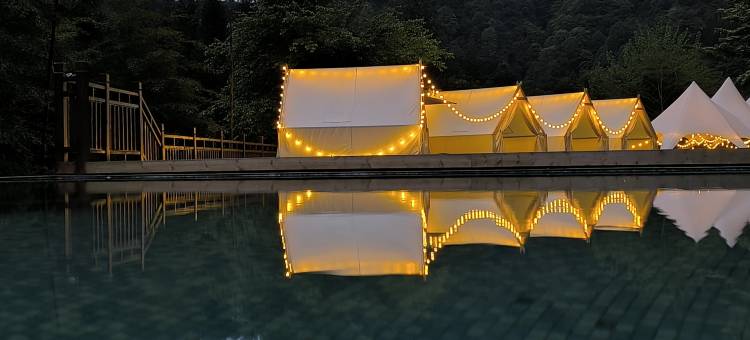 雅安荥经水墨花溪温泉谷民宿图片