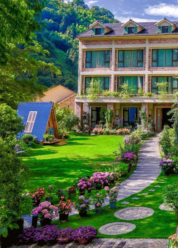 杭州山田半亩·亲子溯溪美式度假民宿(太湖源景区店)