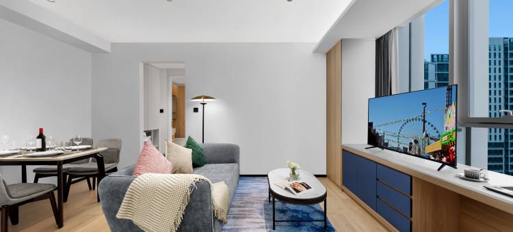 成都馨乐庭光华公寓酒店(成都西站青羊万达店)图片