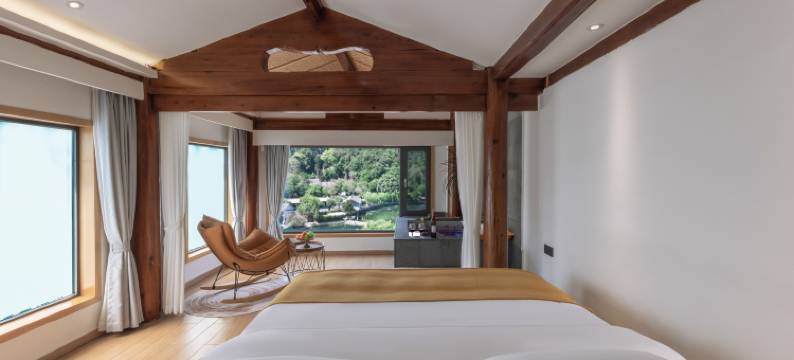 云间温泉湖畔民宿(和顺古镇野鸭湖店)图片