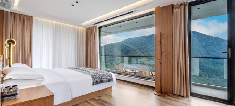 微泮·云栖竹海温汤泳池观景轻奢度假美宿(安吉藏龙百瀑店)图片