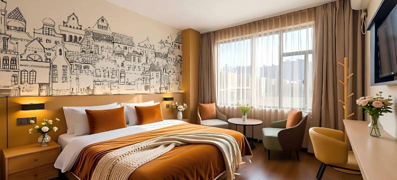 宝·鸡|Happy journey 温漫居酒店(宝鸡高新区文理学院店)图片