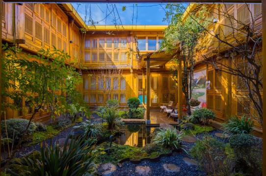 Li.Jiang•半院阳光•东巴文化非遗雅韵.绘画疗愈民宿(束河古镇店)图片