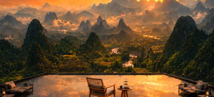 漓江•沐心MUXIN RESORT丨星空泳池•桂林山水假日酒店(阳朔西街店)图片