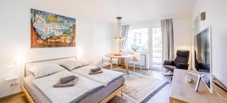 霍顿沙伊达街格鲁克奥夫公寓酒店(Glück Auf Appartements Rüttenscheiderstraße Essen)图片