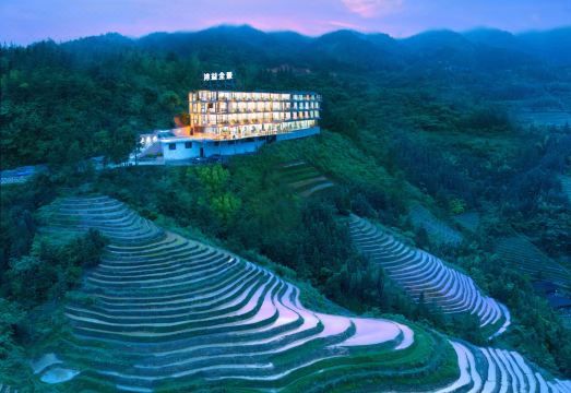 沐益全景民宿（龙脊梯田金佛顶观景台店）外景图