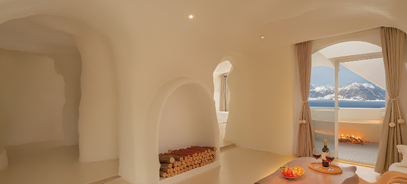 上荨罗迦·Santorini月亮湾希腊亲子海景私汤民宿(抚仙湖风景区)图片