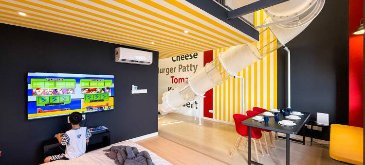 双威格里德Nest Home带奥运泳池复式套房(Sunway Grid Loft Suite by Nest Home【Olympic Size Pool】)图片