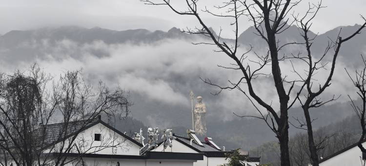 瑾愿·180°观山望佛沐禅心美宿(九华山大愿文化园店)图片