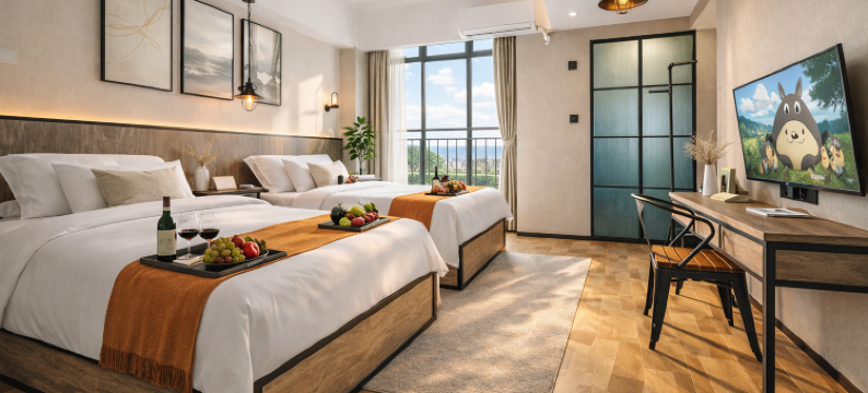 东莞・格调｜AvDesignassociation怀旧艺术酒店(南城蛤地地铁店)图片