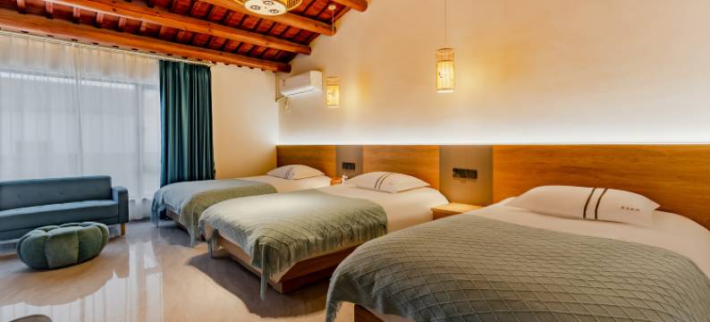 宏村青瓦蓝筑客栈图片