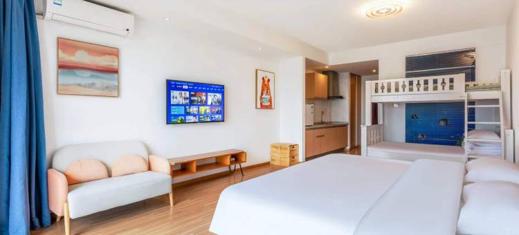 华贸·一海一夏海景公寓(蔚蓝海岸店)图片