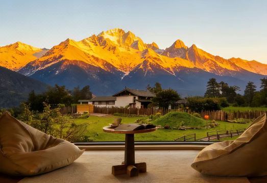 听松雅舍?纳西园序丨Song of Pine·日照金山·田园观光度假私墅外景图