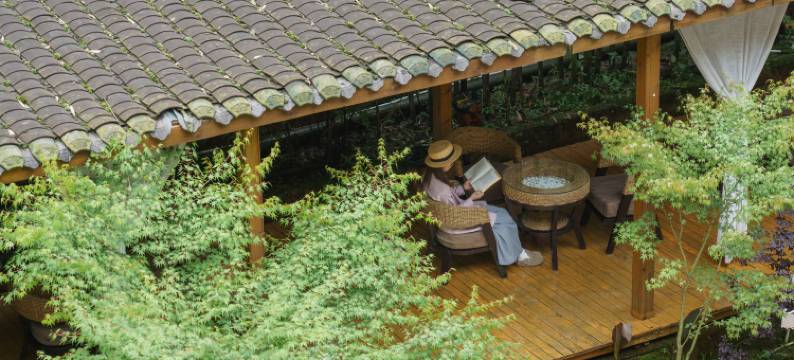 青城山守一山泉私汤酒店图片