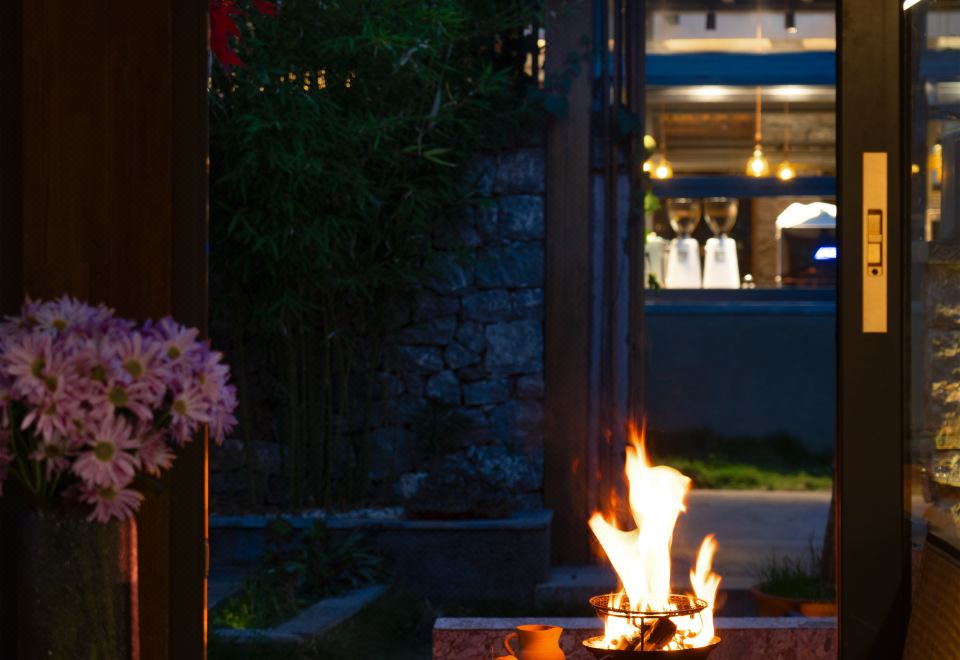 coffee house over view