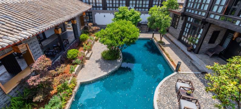 S.erenely·海棠湾|270°雪山观景|枕山溪谷花园美墅(束河古镇)图片