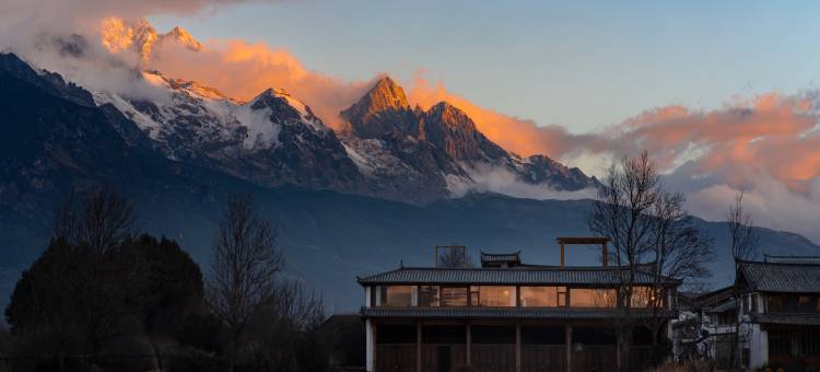 粤茗苑丨日照金山・空中 GarDen 雪山观景文化美宿(白沙古镇店)图片