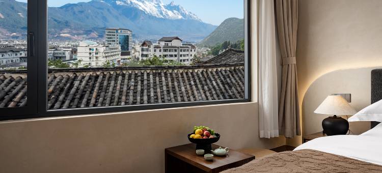 心悦·Mid villa观雪山|山野诧寂风设计师民宿(古城大水车店)图片