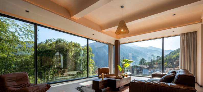 只越·竹林丨Zhi Yue·安吉私汤温泉云端峡谷观景设计师美宿图片