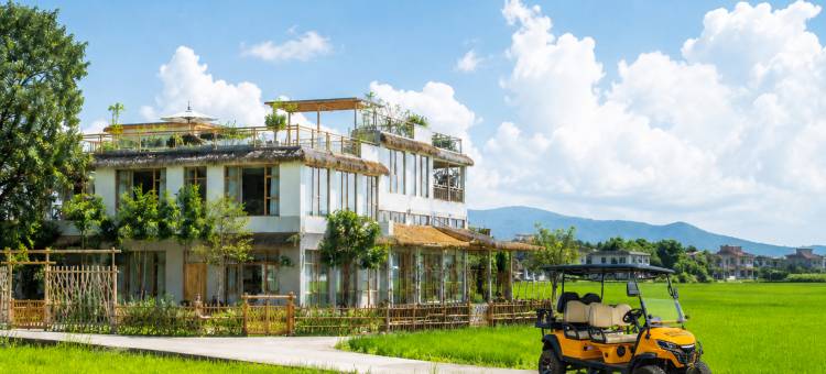 隔田小栈·稻野花海Leisure Time影音度假别院(中山崖口村店)图片