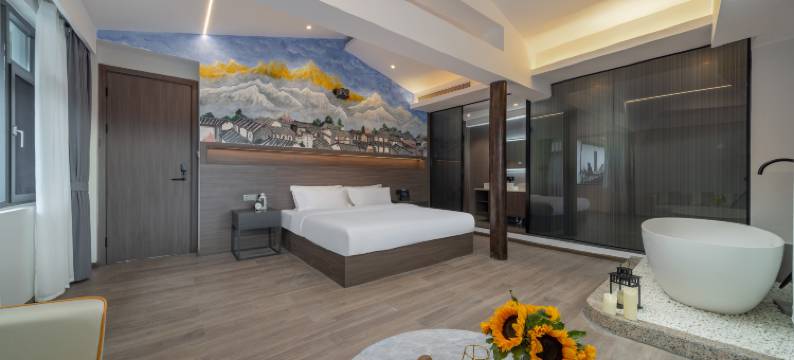 Morishima枫树林·空中花园自然美学设计师美宿(古城大水车店)图片